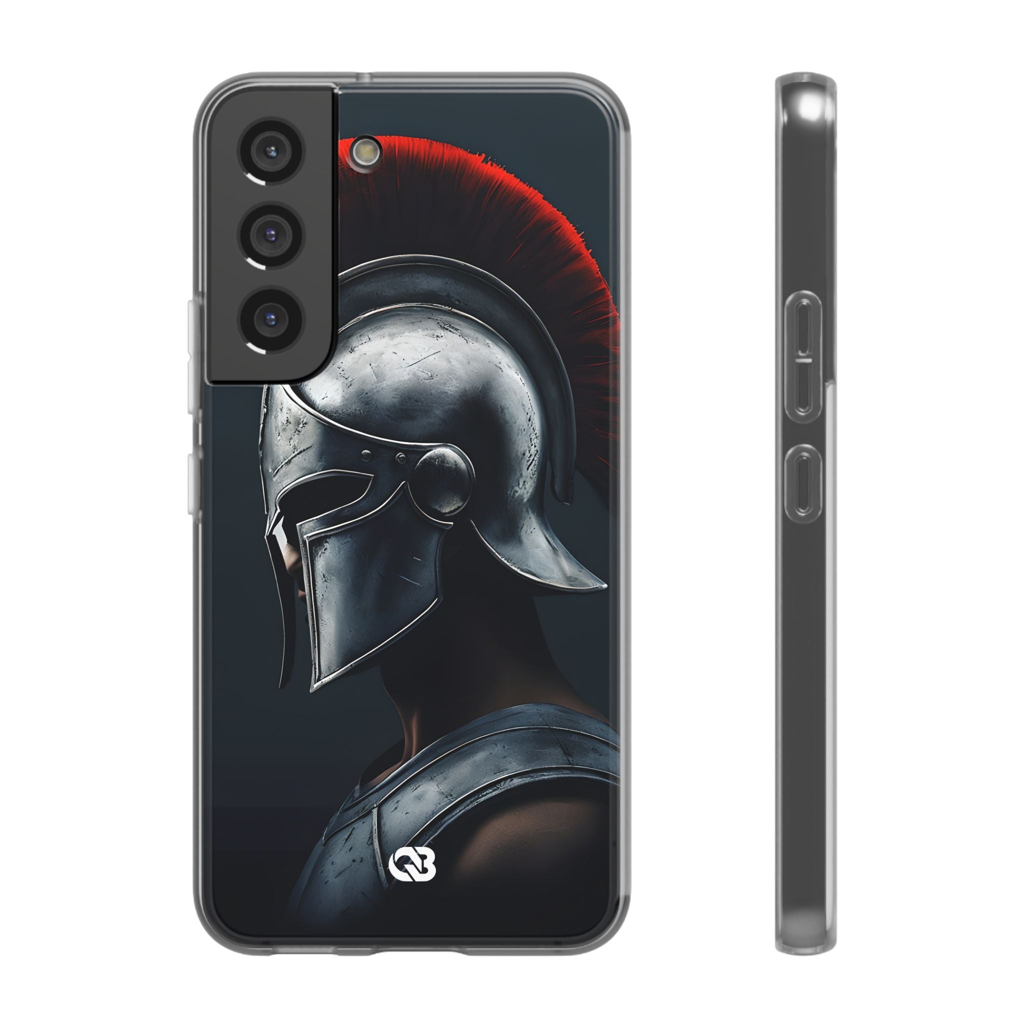 Steel Spartan Plume · Soft Handyhülle für Samsung