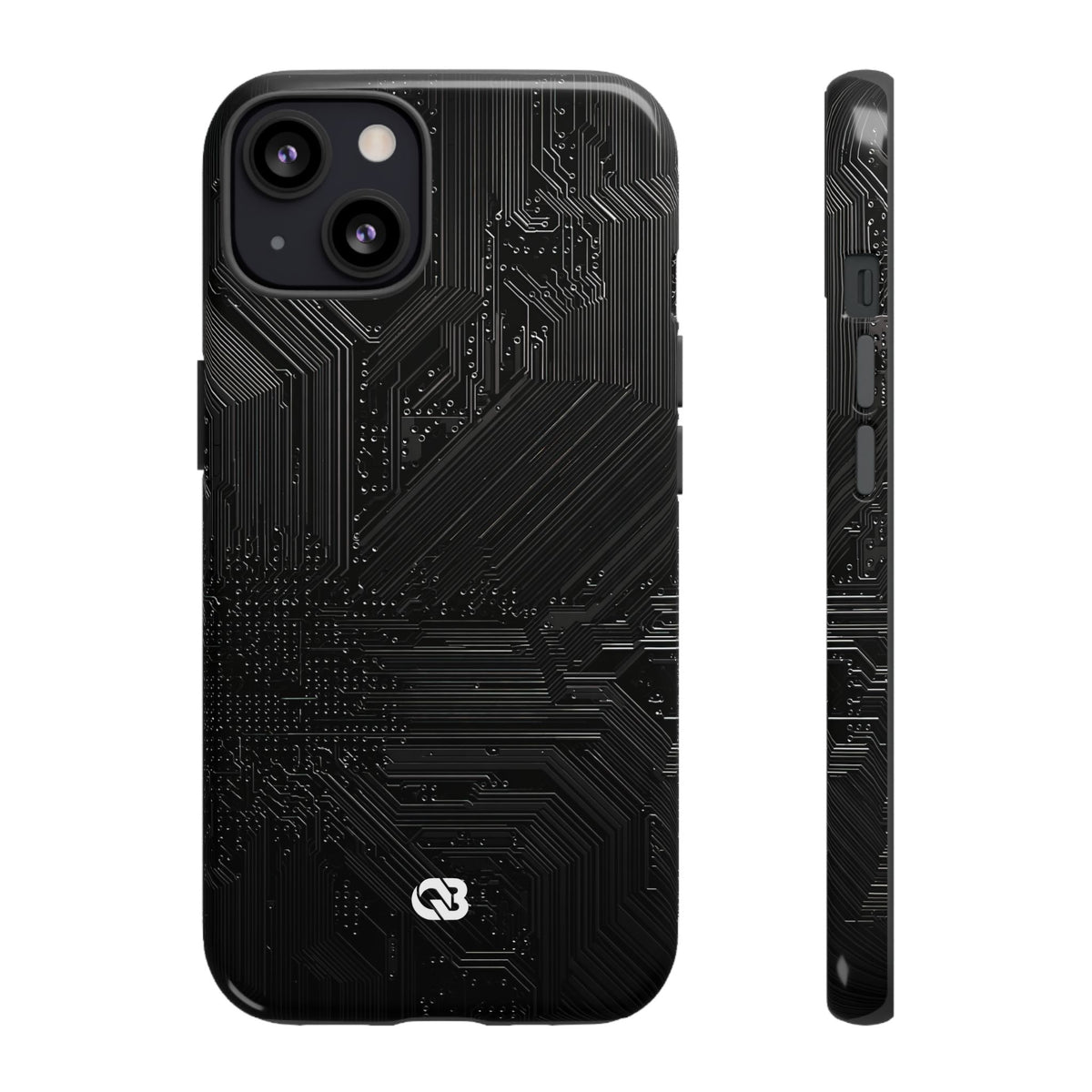 Obsidian Circuitry · Tough Phone Case for iPhone · Black