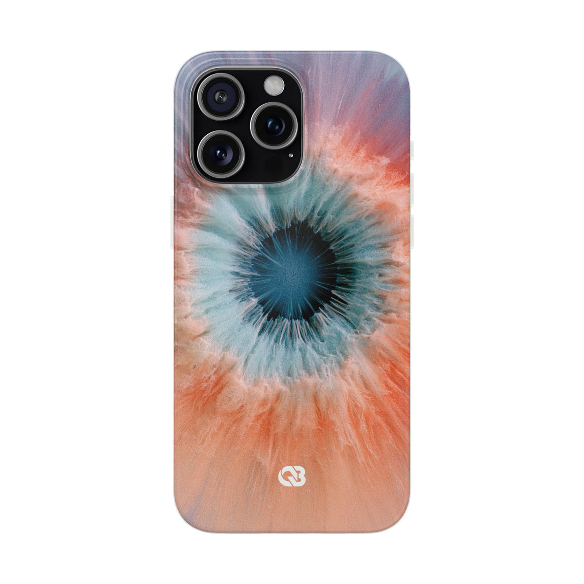 Radiant Aura Core · Lite Phone Case for iPhone ·  Orange