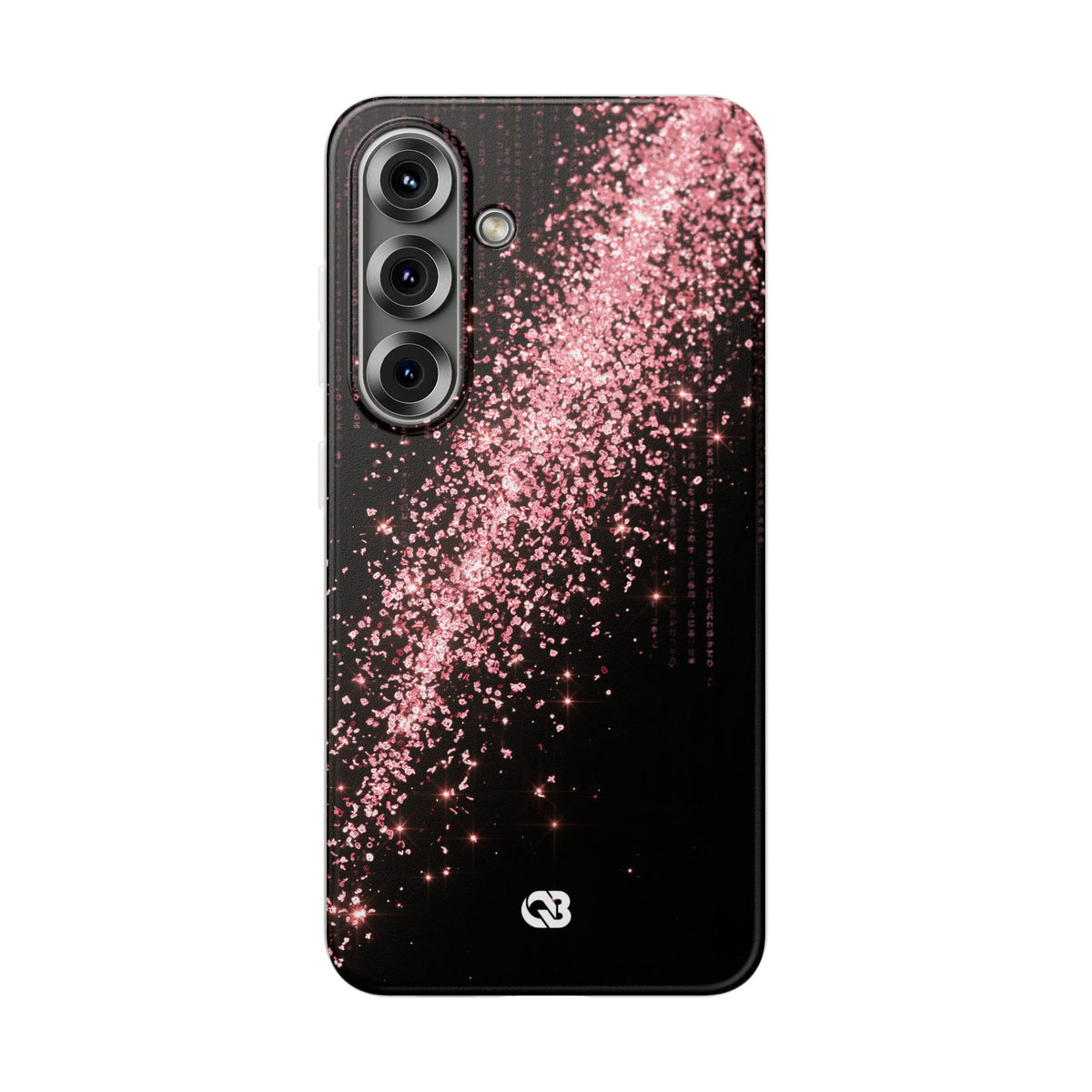 Rose Digital Cascade · Lite Phone Case for Samsung · Pink