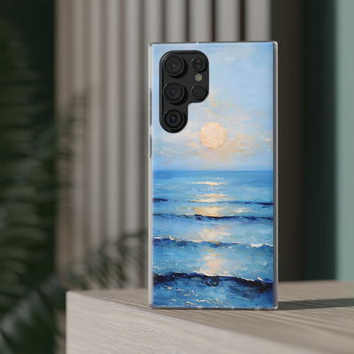 Cerulean Shoreline Sun · Soft Θήκη για Samsung