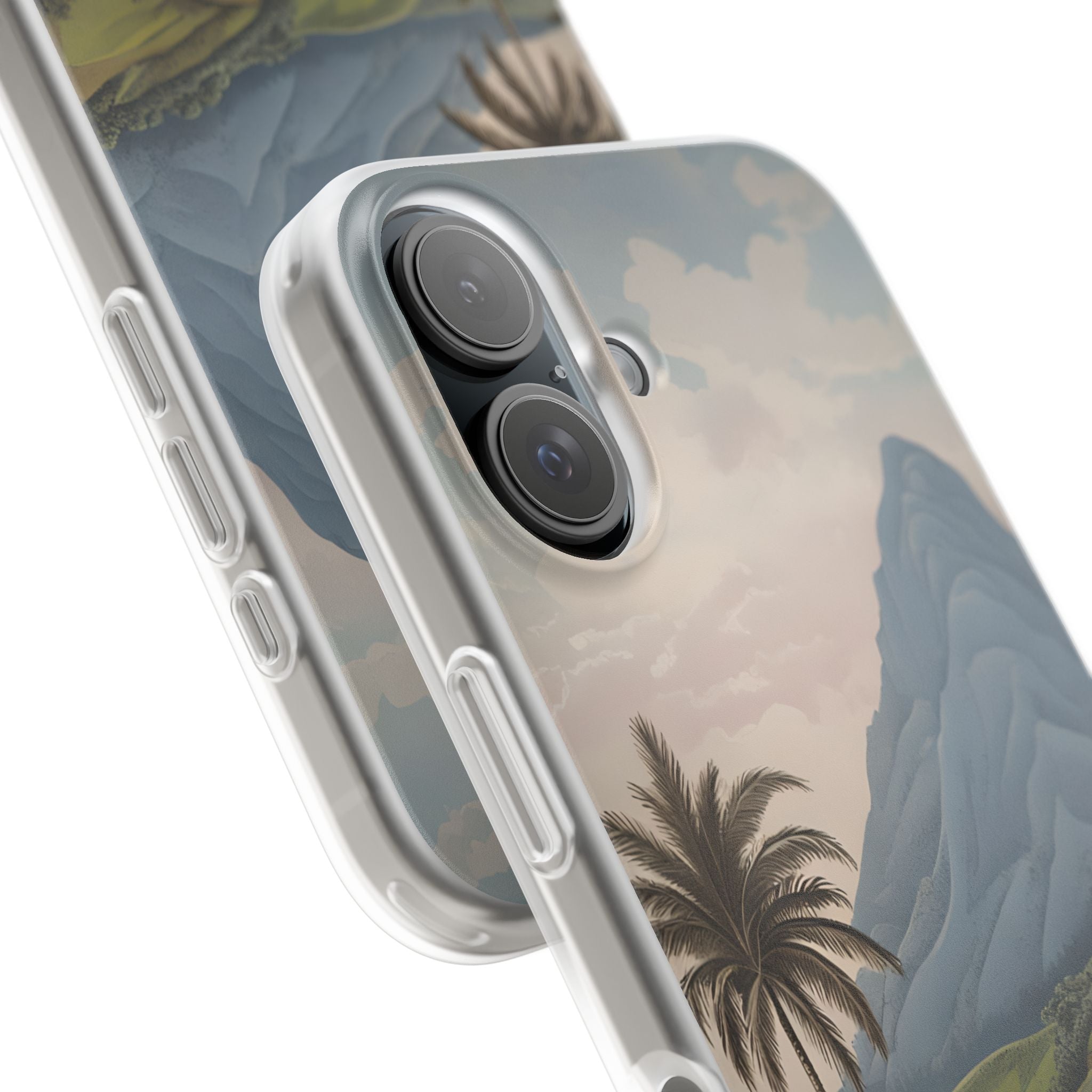 Azure Mountain Vista · Soft Custodia per iPhone