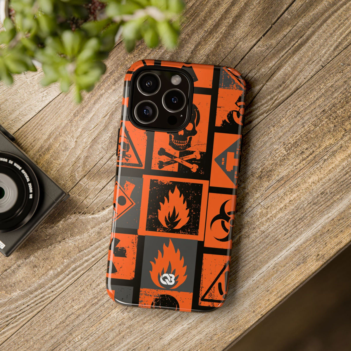 Urban Hazard · Tough Phone Case for iPhone · Orange