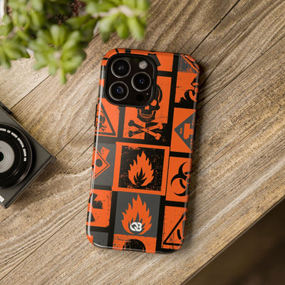 Urban Hazard · Tough Phone Case for iPhone · Orange