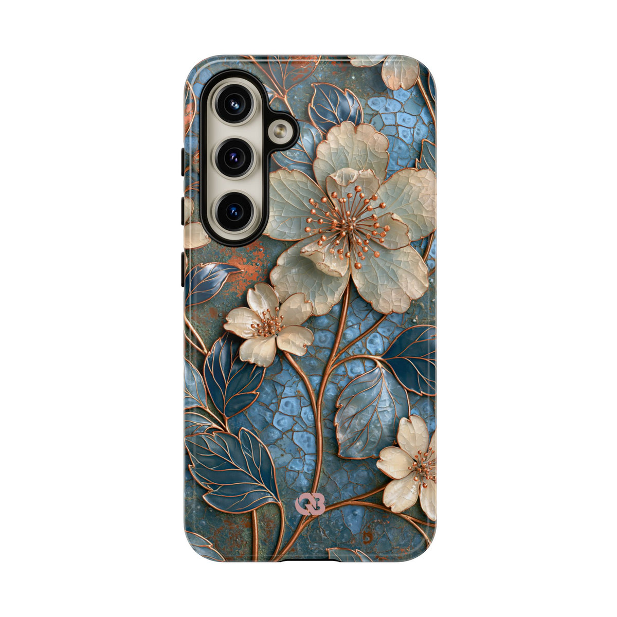 Gilded Blossom Reverie · Tough Phone Case for Samsung · Teal