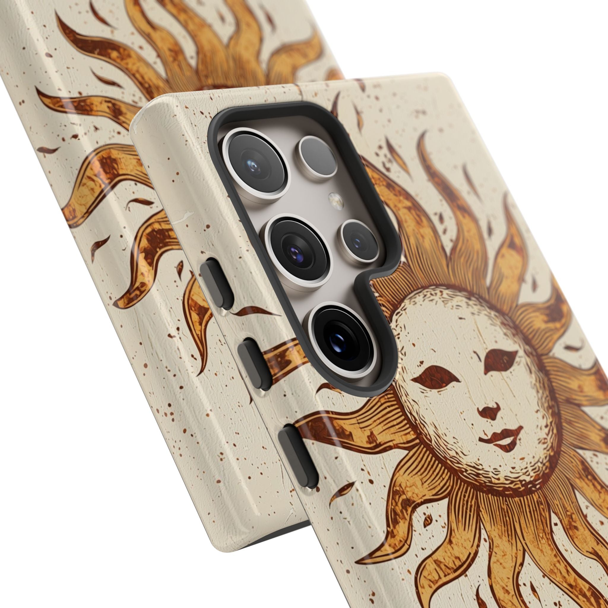 Rustic Solar Mask · Tough Phone Case for Samsung