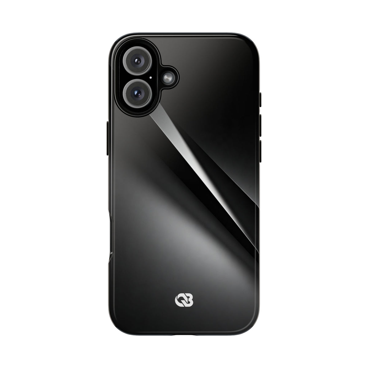Obsidian Ridge · Tough Phone Case for iPhone · Black