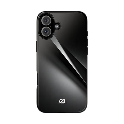 Obsidian Ridge · Tough Phone Case for iPhone · Black