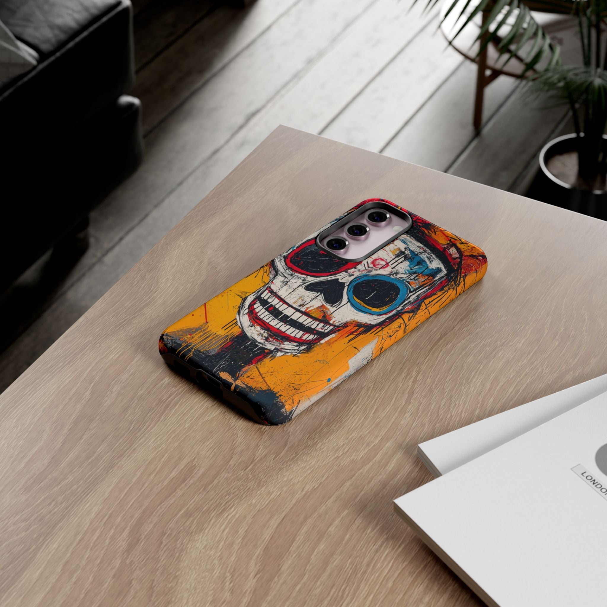 Vivid Graffiti Skull · Tough Case na telefon Samsung