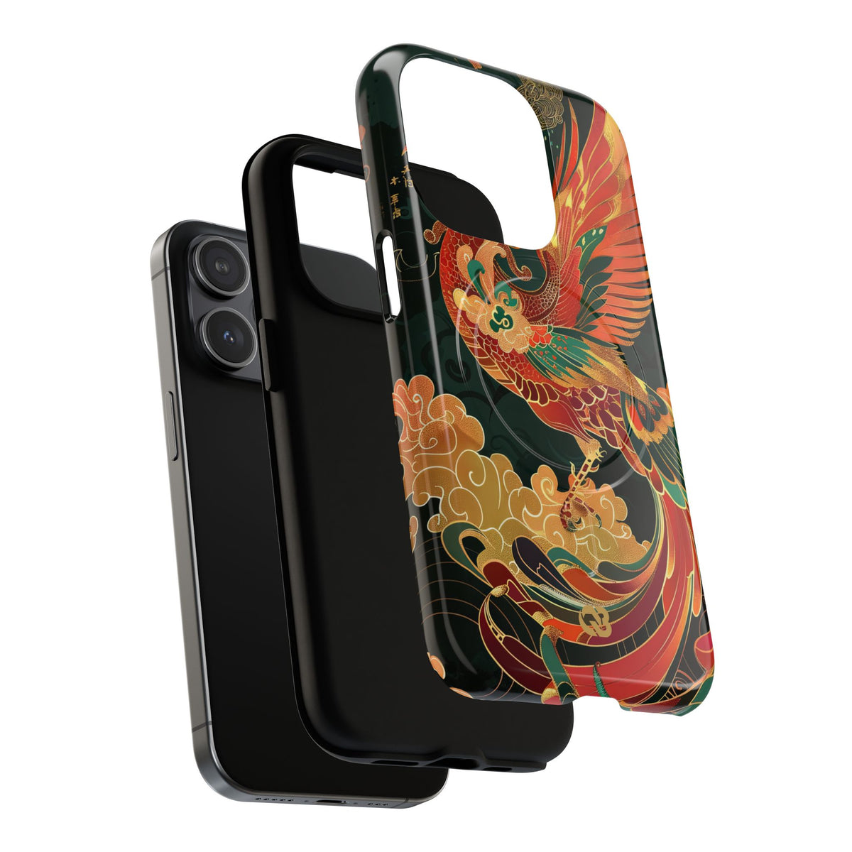 Imperial Phoenix Ascent · Tough 2.0 Magnetic Phone Case for iPhone · Red