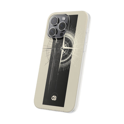 Beige Lite Phone Case for iPhone - Zenith Vector Spire