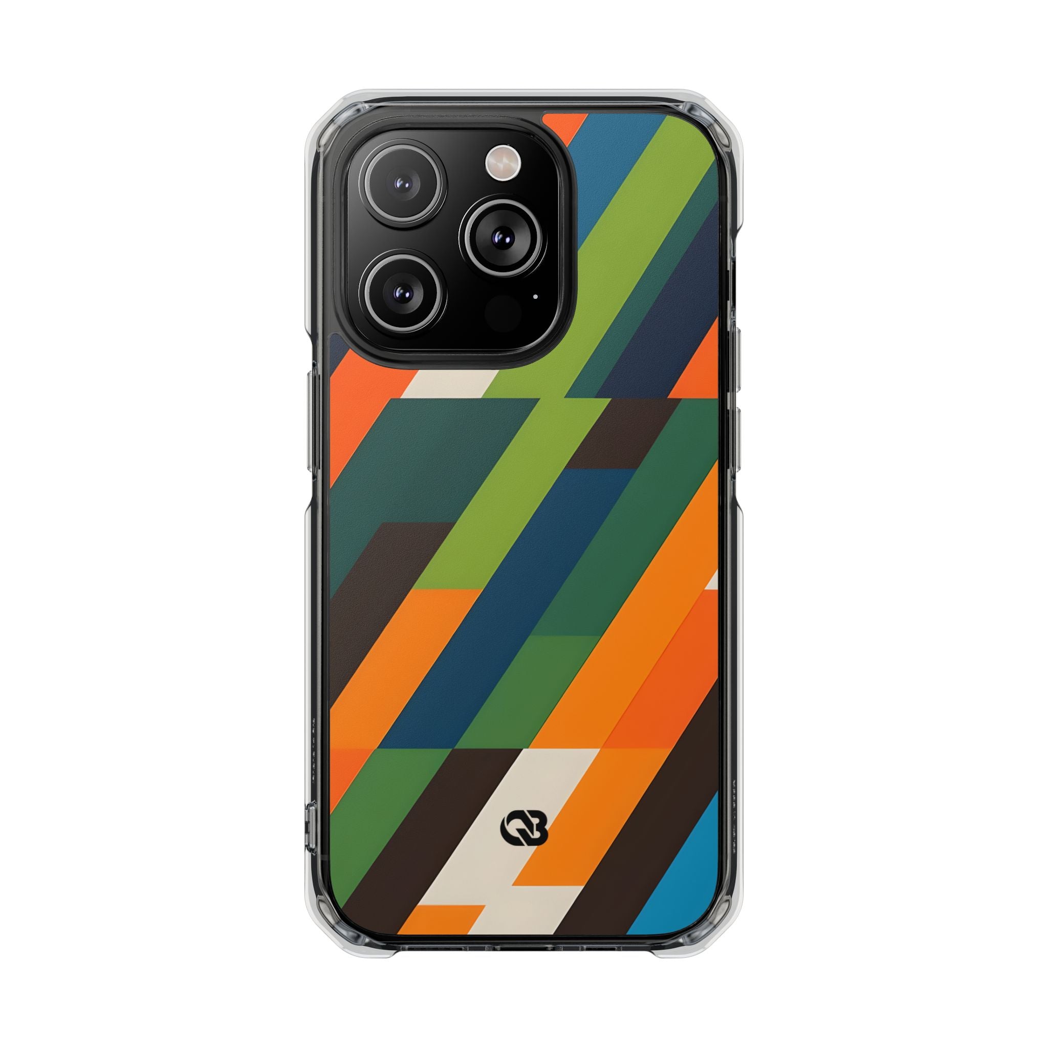 Angled Retro Mosaic · Impact Custodia per iPhone · Magsafe