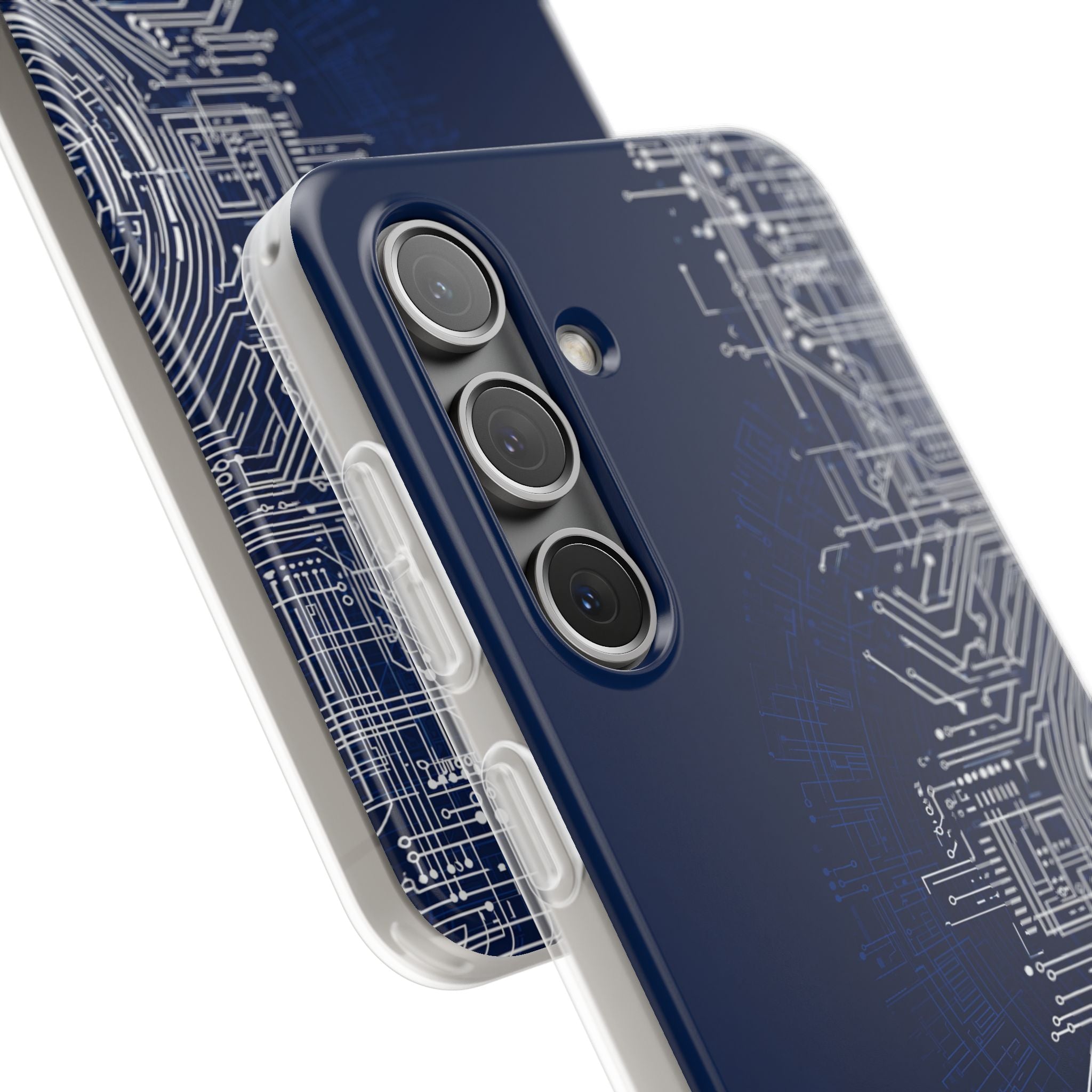 Blue Lite Phone Case for Samsung - Cobalt Circuit Logic