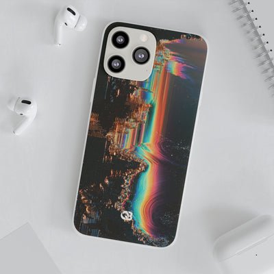 Prismatic Circuit · Lite Phone Case for iPhone ·  Black
