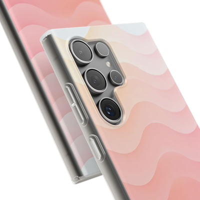 Blush Horizon Waves · Lite Phone Case for Samsung · Pink