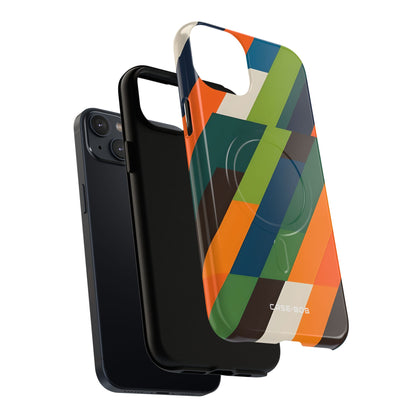 Diagonal Blaze iPhone 14 Plus Case - Tough+