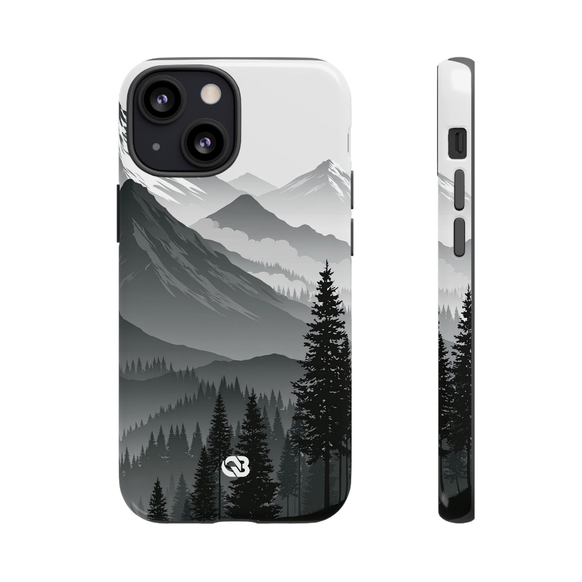 Alpine Horizon · Tough Phone Case for iPhone · Black