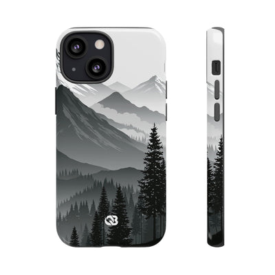 Alpine Horizon · Tough Phone Case for iPhone · Black