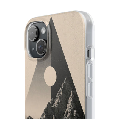 Beige Lite Phone Case for iPhone - Obsidian Summit Parchment