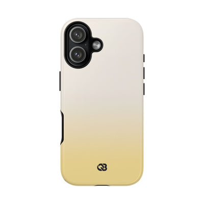 Solar Cream Ombre · Tough Phone Case for iPhone · Yellow