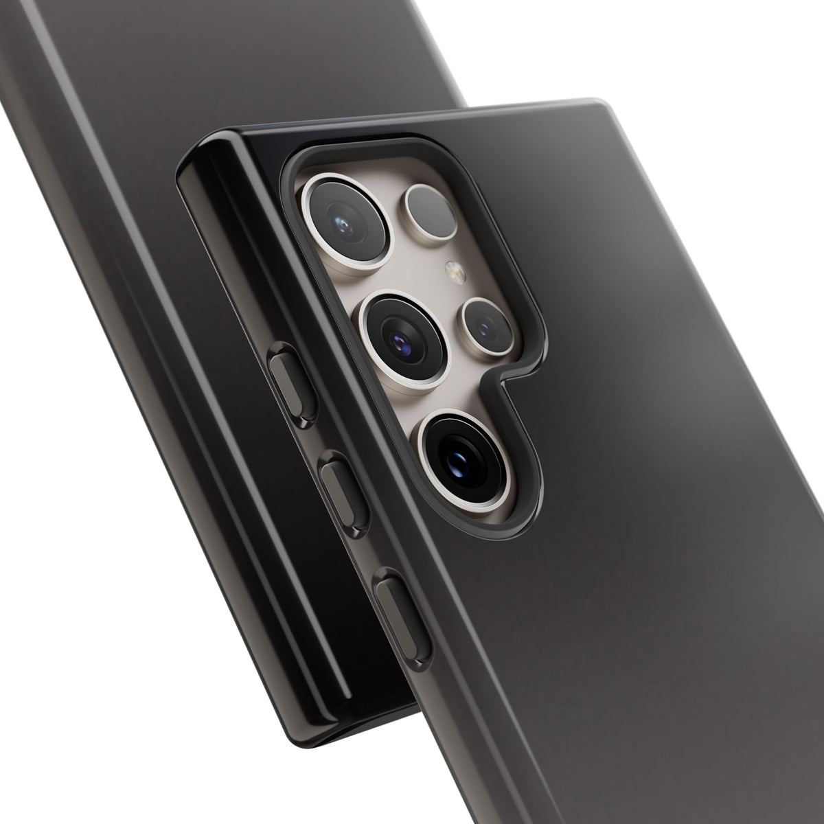 Obsidian Fade · Tough Phone Case for Samsung · Black