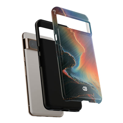 Prismatic Aura Shift · Tough Phone Case for Pixel ·  Blue