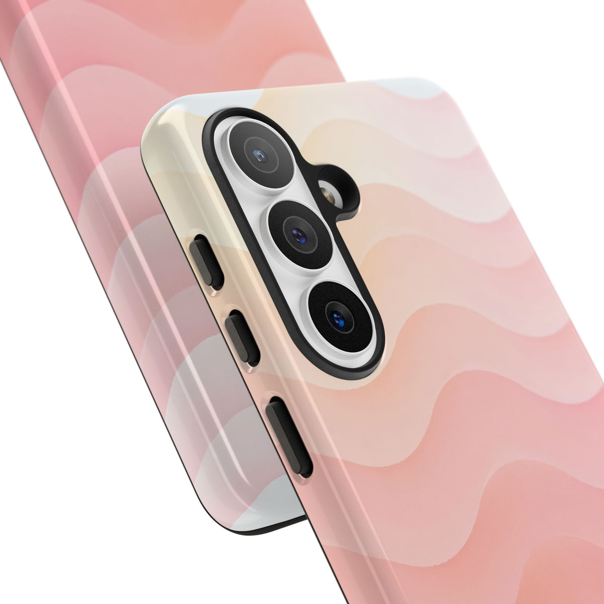 Blush Horizon Waves · Tough Phone Case for Samsung · Pink