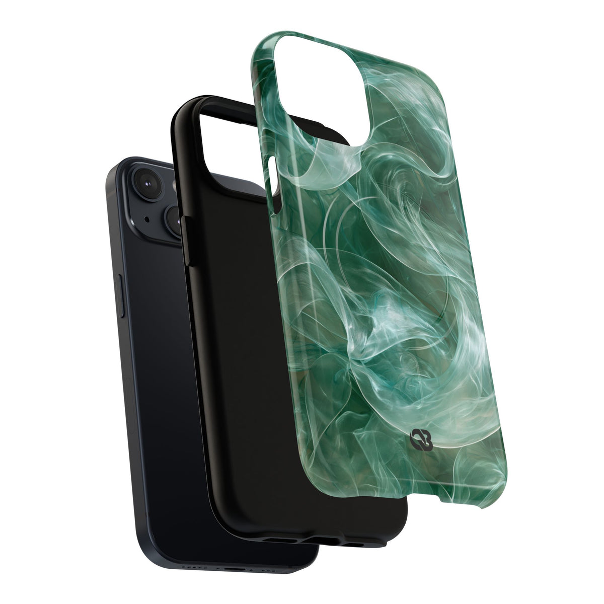 Translucent Aqua Flow · Tough 2.0 Magnetic Phone Case for iPhone · Teal