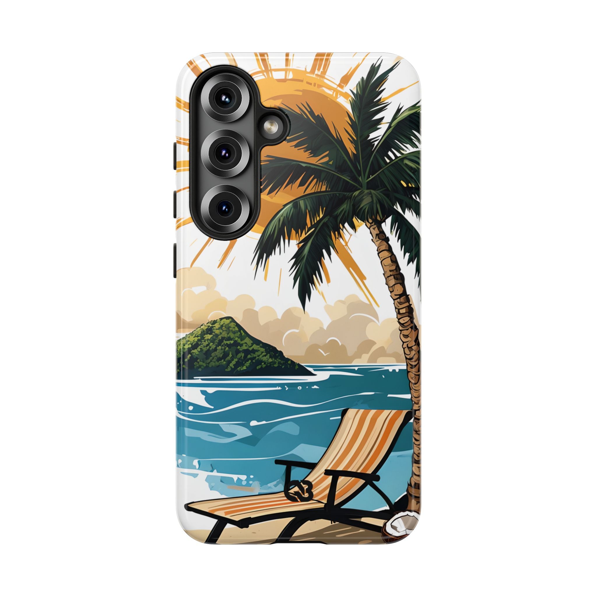 Radiant Coast Solitude · Tough Handyhülle für Samsung