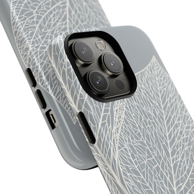 Grey Tough 2.0 Magsafe Phone Case for iPhone - Frosted Ash Veins