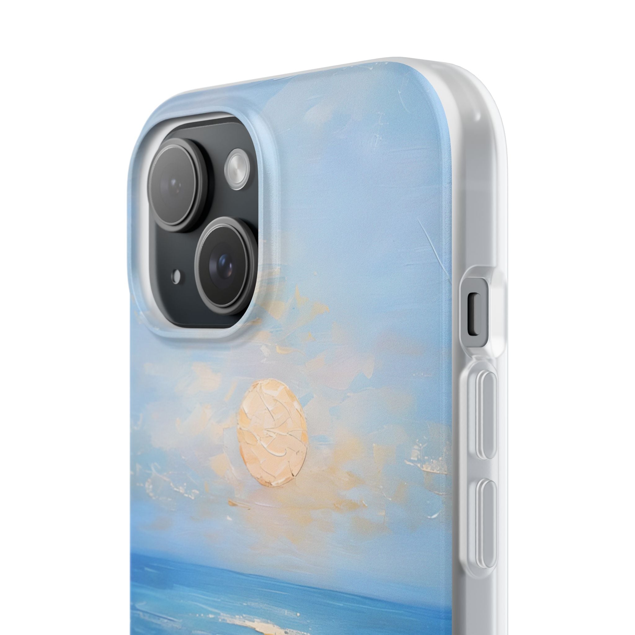 Sun de Costa Cerúlea · Capa de Telefone Soft para iPhone