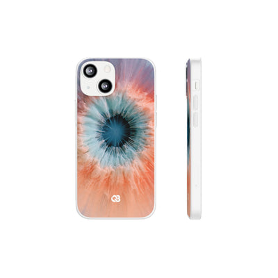 Radiant Aura Core · Lite Phone Case for iPhone ·  Orange