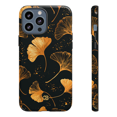 Gilded Ginkgo · Tough Phone Case for iPhone · Gold