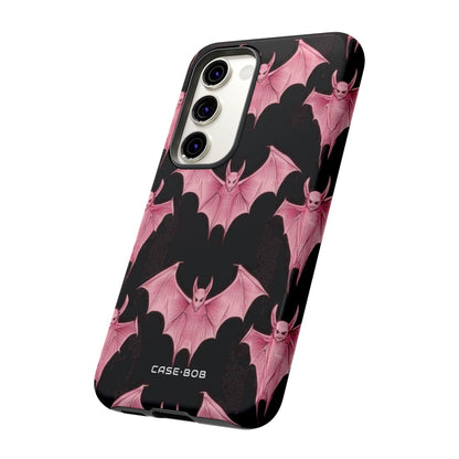 Pink Batwave Samsung S23 Case - Tough