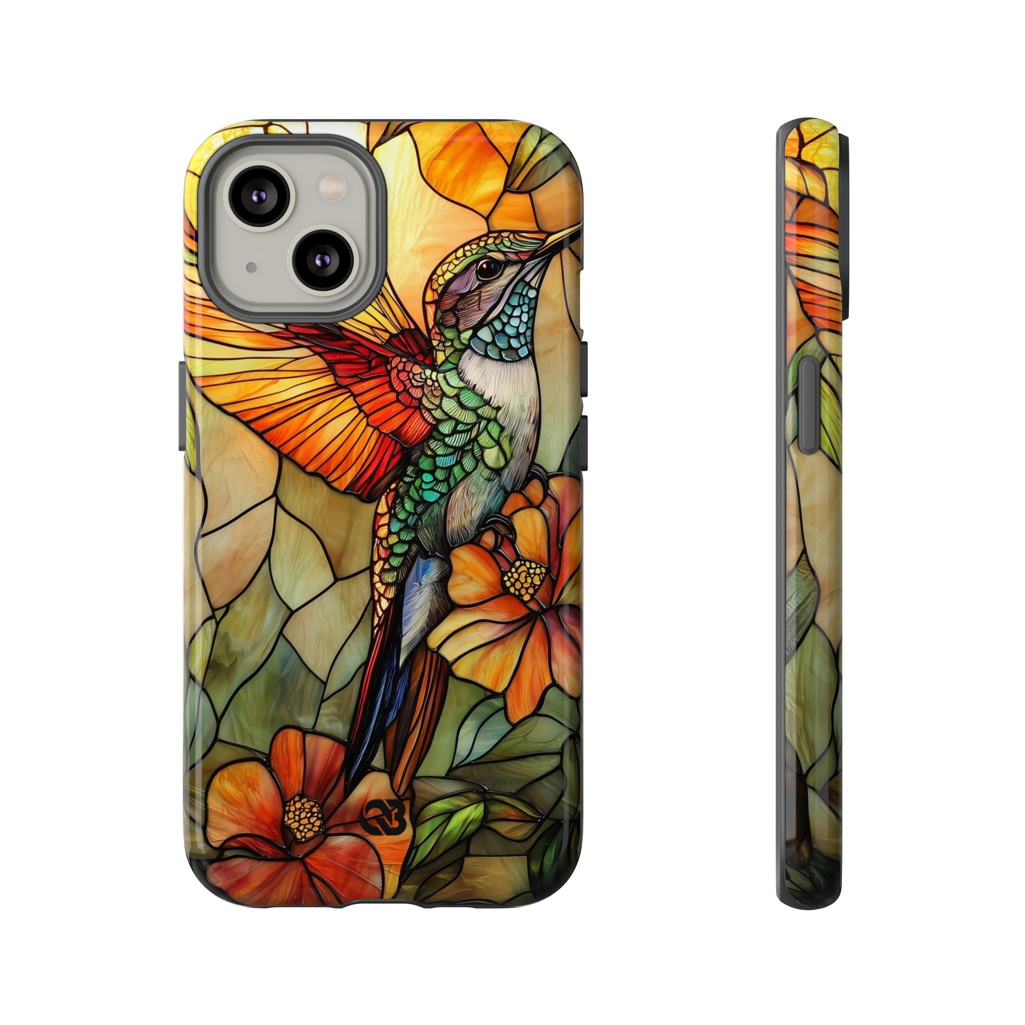 Amber Glass Hummingbird · Tough Phone Case for iPhone
