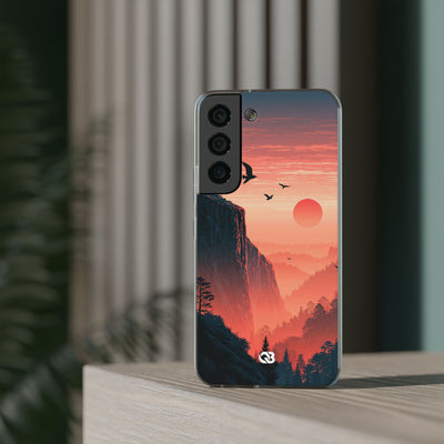 Orange Lite Phone Case for Samsung - Crimson Ridge Flight