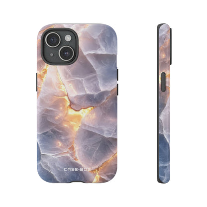 Crystal Veins iPhone 15 Case - Tough