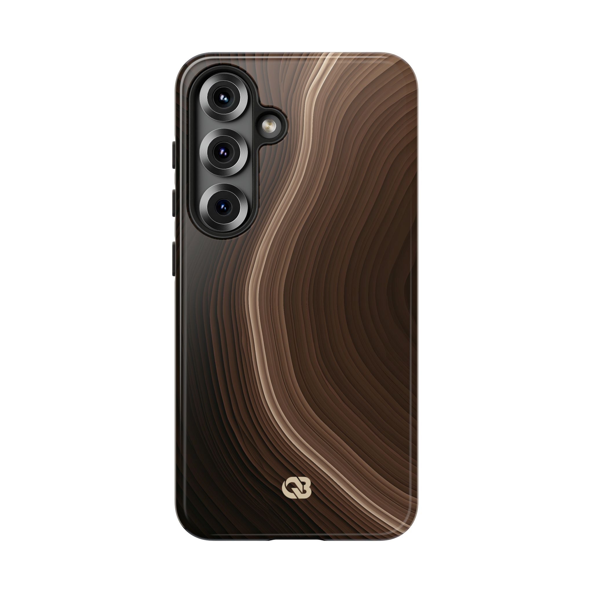 Brown Tough Phone Case for Samsung - Bronzed Canyon Relief