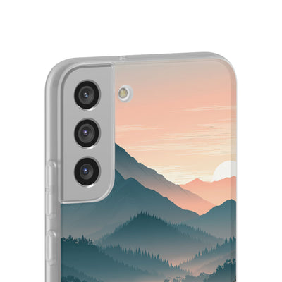 Teal Lite Phone Case for Samsung - Alpine Teal Horizon