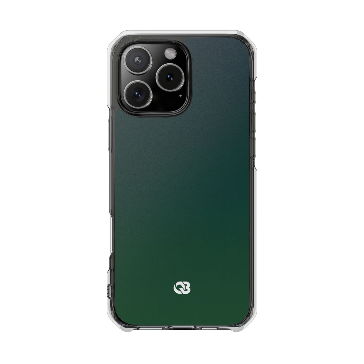 Deep Forest Nocturne · Clear Impact Magnetic Phone Case for iPhone · Green