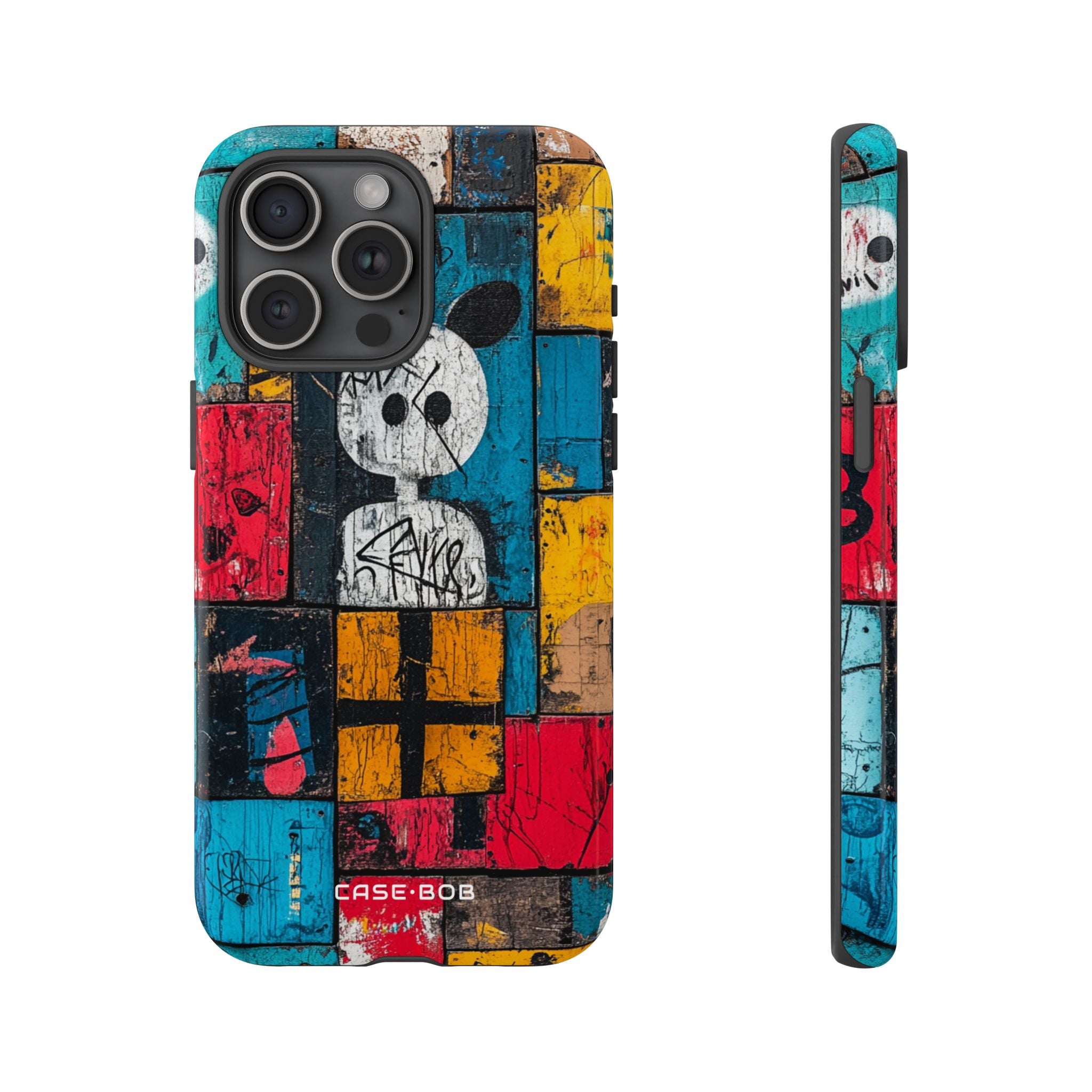 Mickey Mosaik iPhone 15 Pro Max Case - Tough