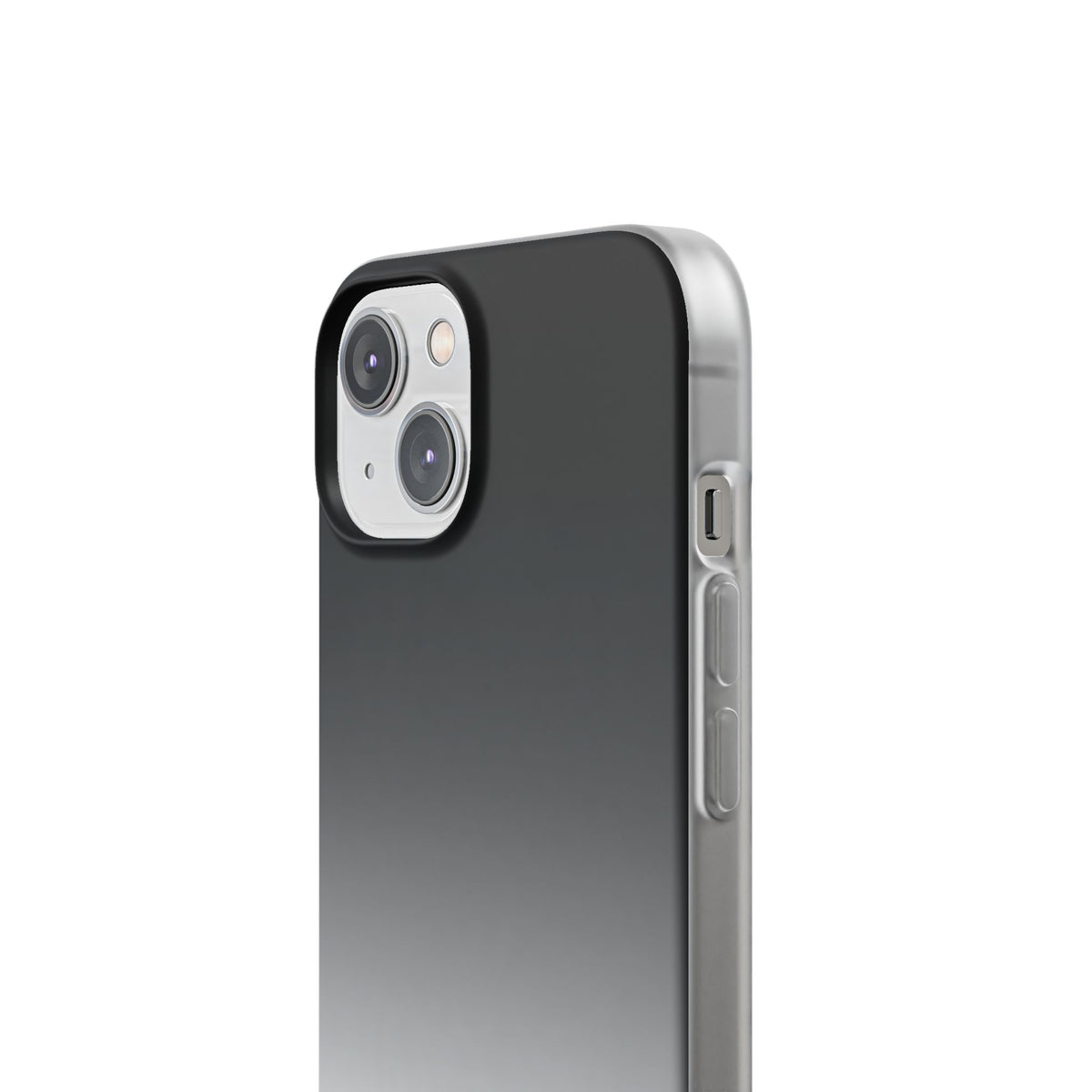 Noir Ombre Fade · Lite Phone Case for iPhone ·  Black