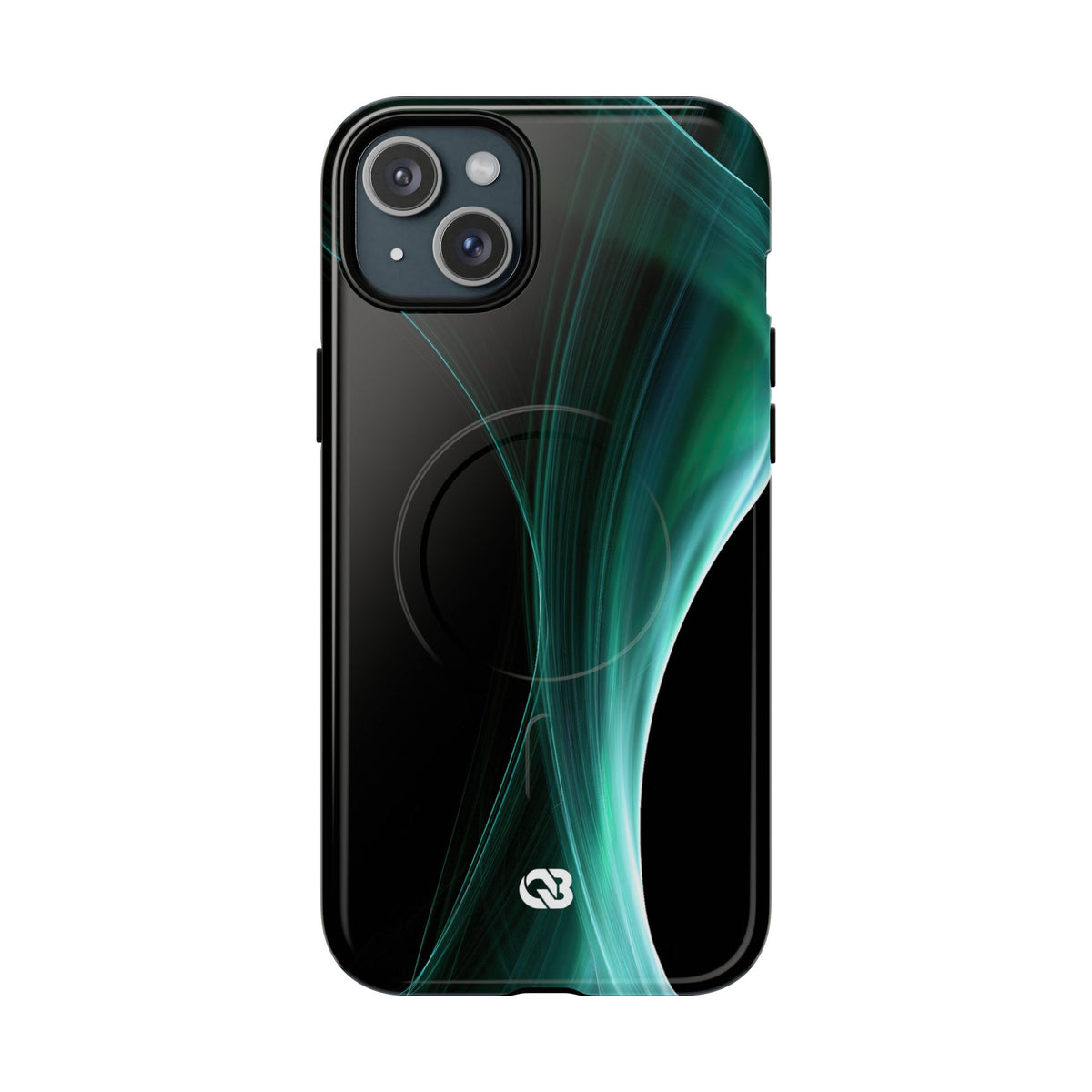 Emerald Lumen · Tough 2.0 Magnetic Phone Case for iPhone · Green