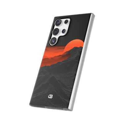 Solar Ridge Mesh · Lite Phone Case for Samsung · Black