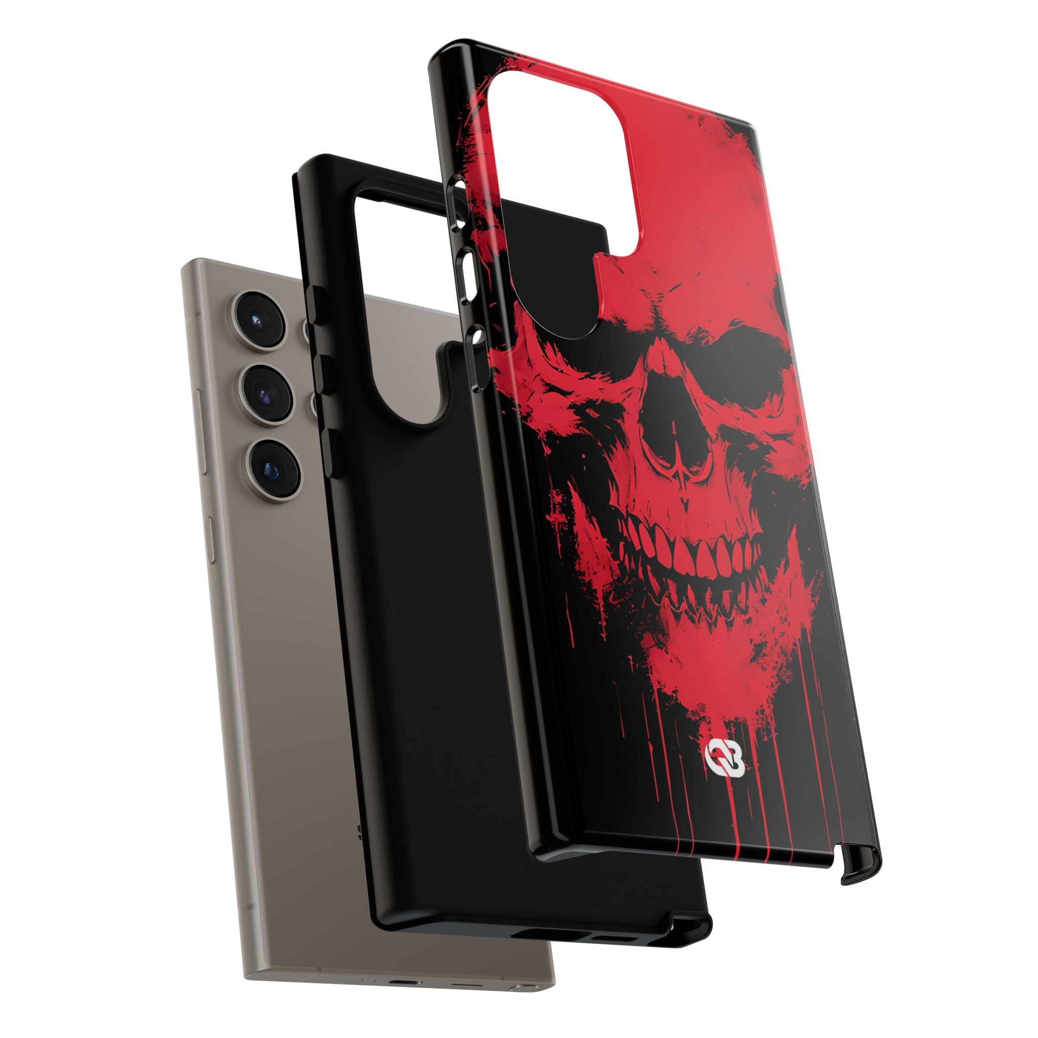 Crimson Street Skull · Tough Case na telefon Samsung