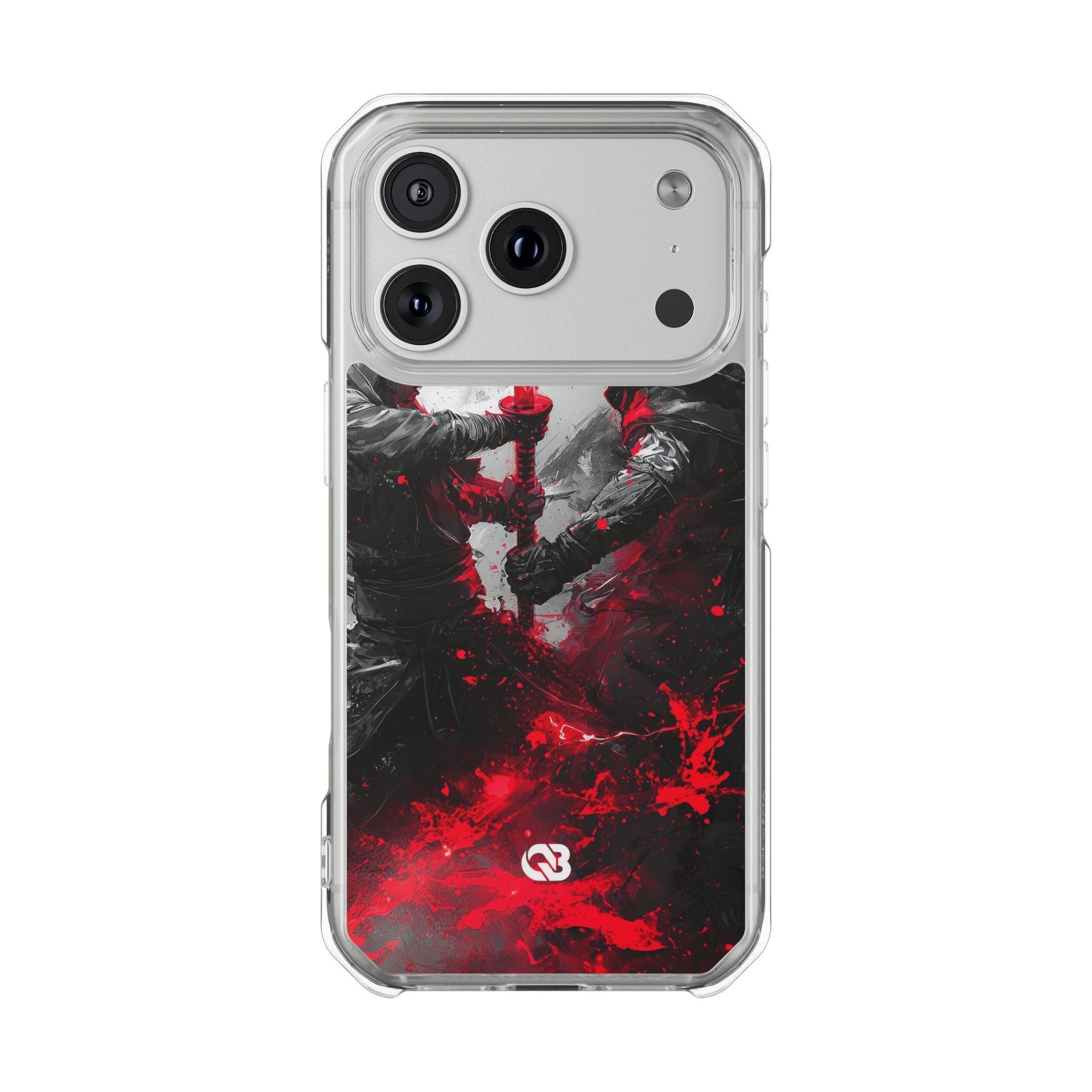 Shattered Crimson Duel · Impact Phone Case for iPhone · Magsafe