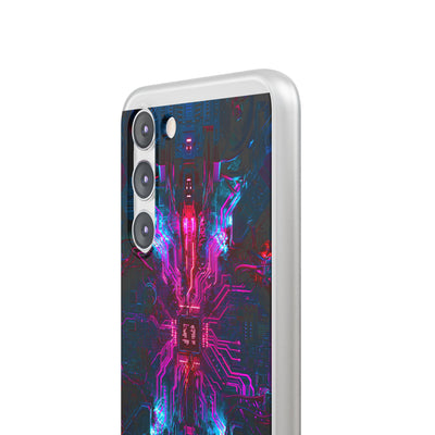 Neural Circuit Core · Lite Phone Case for Samsung · Black