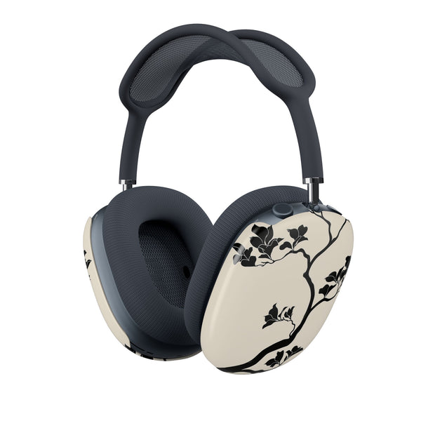 Ebony Magnolia · Hard Case for AirPods Max · Beige