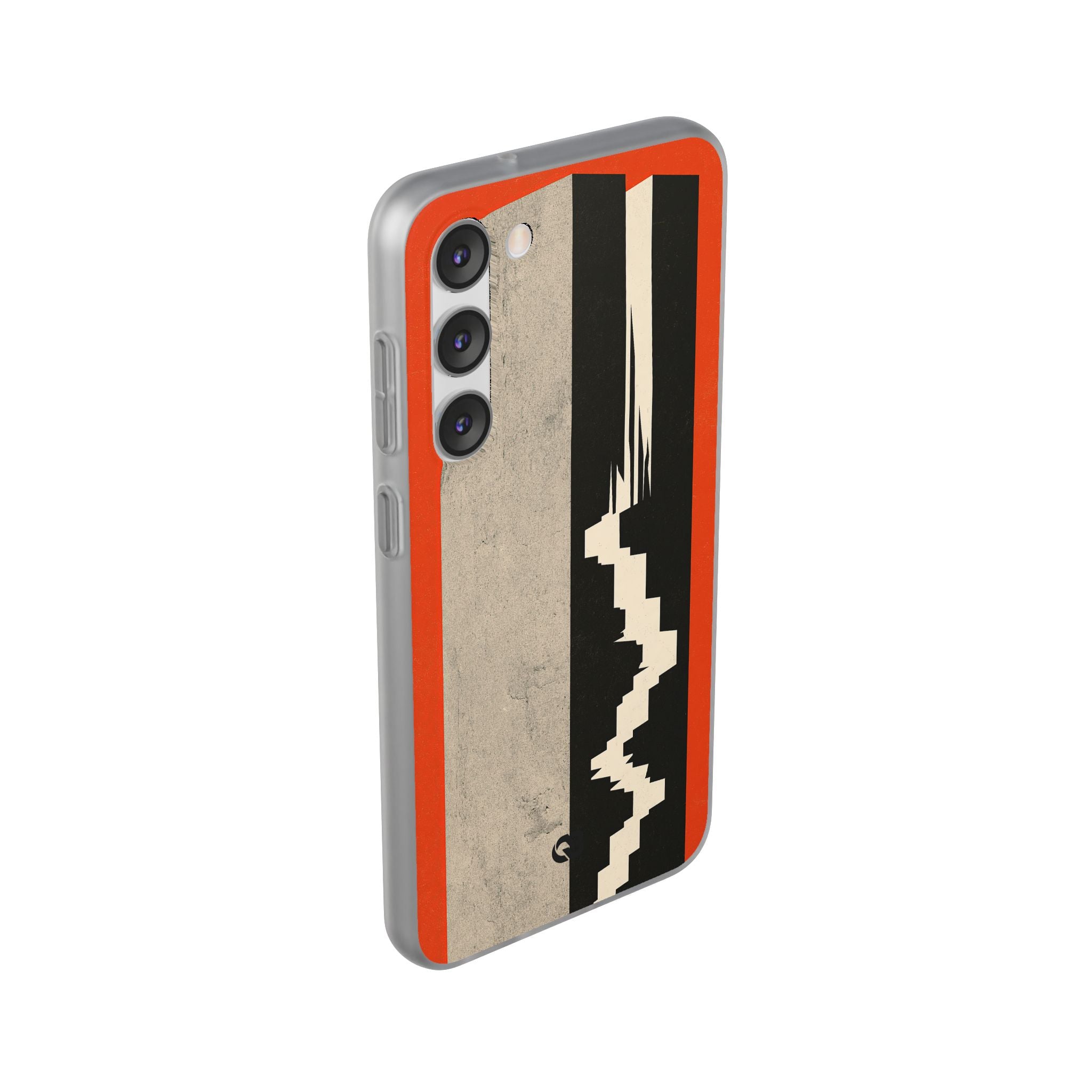 Orange Lite Phone Case for Samsung - Orange Monolith Rift