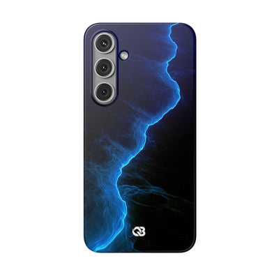 Electric Azure Drift · Lite Phone Case for Samsung · Blue
